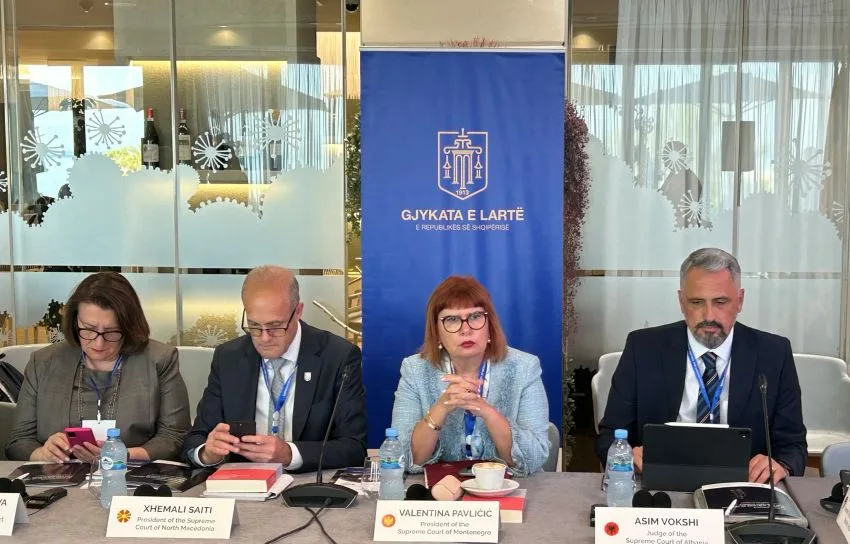 Pavličić na konferenciji šefova pravosuđa: Crnogorsko sudstvo odlučno u reformama i transparentnosti