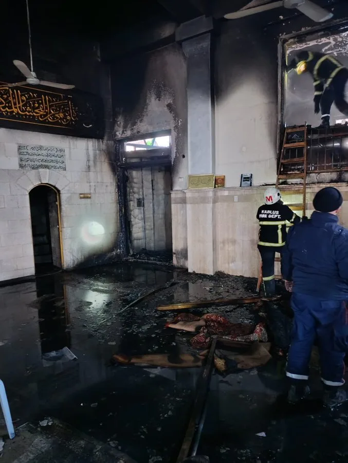 Izraelska vojska zapalila džamiju El Nasr u Starom gradu