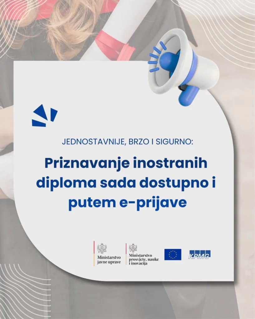 Dukaj: Zahtjevi za priznanje inostranih diploma sada i putem e-prijave