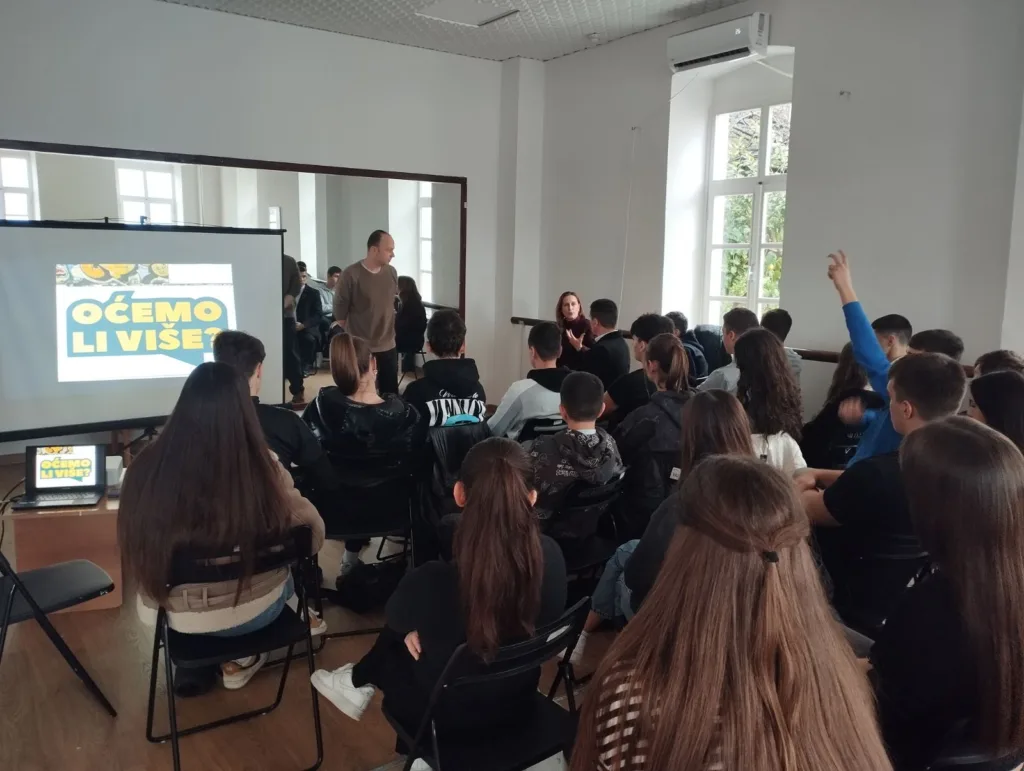 Edukativna radionica o građanskom aktivizmu u Herceg Novom