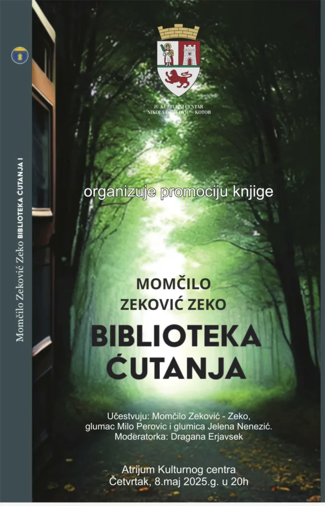 “Biblioteka ćutanja” u Atrijumu kotorskog Kulturnog centra