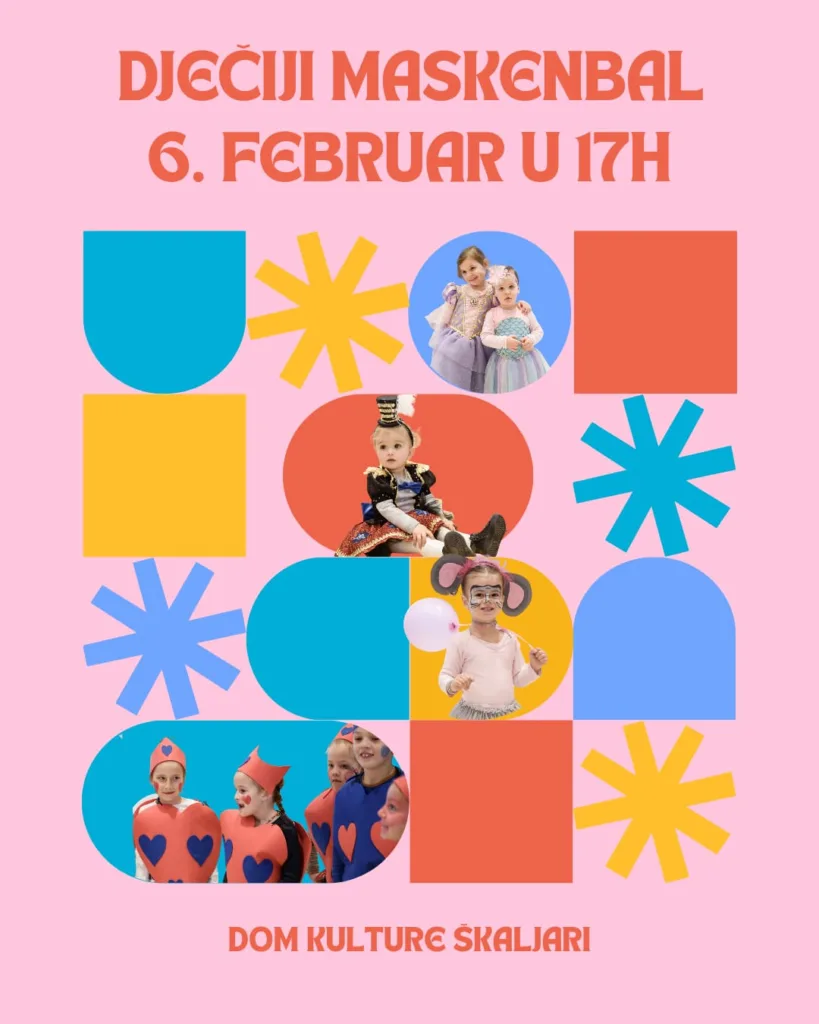 Otvaranje karnevalskih fešti u Domu kulture u Škaljarima