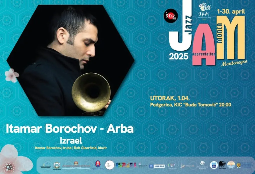 Itamar Borohov – Arba otvara 18. izdanje festivala Mjesec poštovanja džeza u Crnoj Gori – JAM 2025