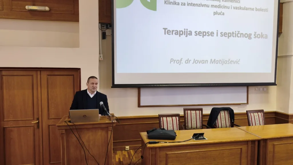 Održano stručno predavanje o terapiji sepse i septičkog šoka – u toku izrada Nacionalnog vodiča