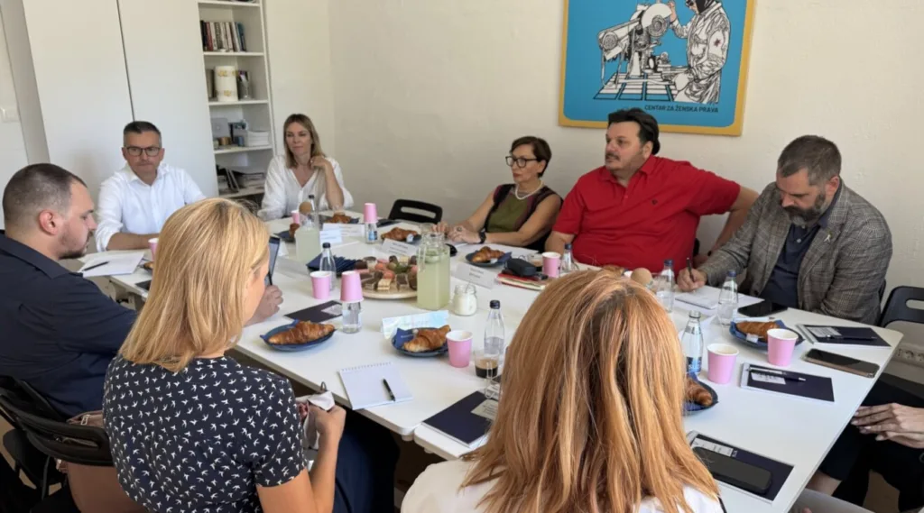 Šarec sa predstavnicima civilnog sektora i SUBNOR-a