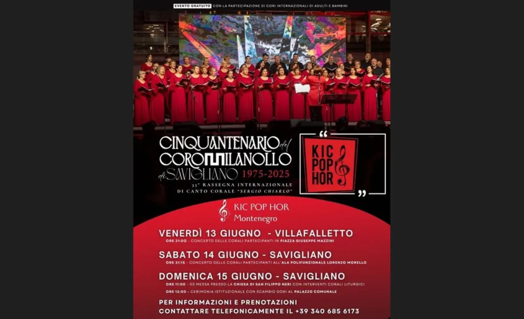 KIC pop hor premijerno na festivalu u Italiji