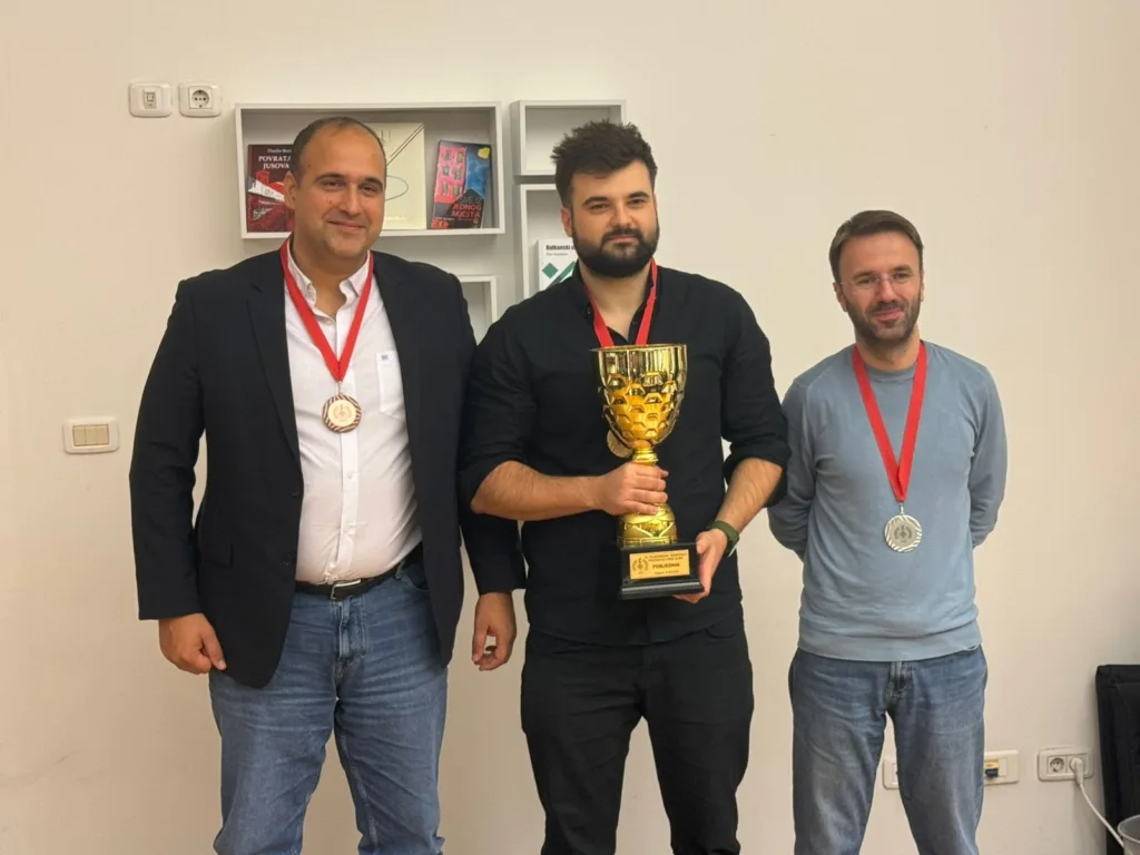 Denis Kadrić novi šampion Crne Gore u šahu