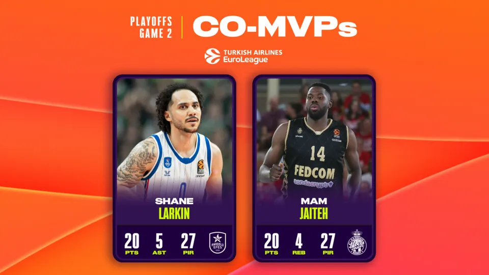 Larkin i Žaite podijelili MVP nagradu