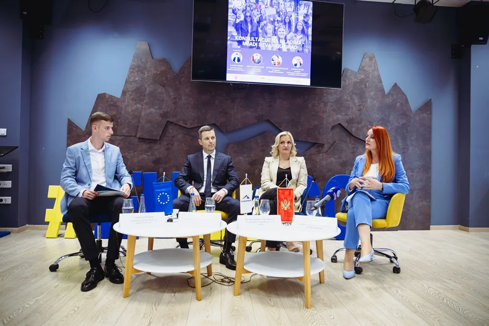 Mladi stvaraju grad – održane konsultacije sa mladima u okviru kandidature Podgorice za Evropsku prijestonicu mladih 2028