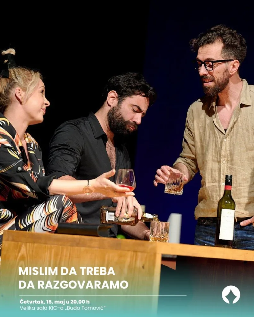 Predstava “Mislim da treba da razgovaramo” u četvrtak u KIC-u