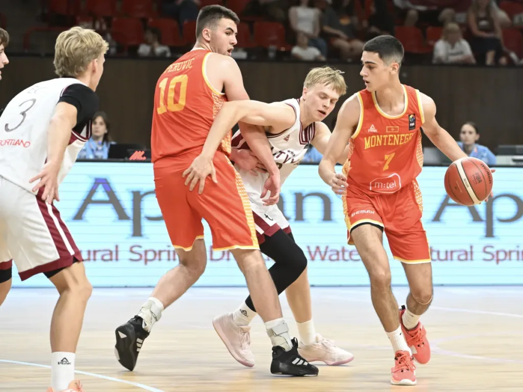 Prvi poraz mladih košarkaša: Letonija bolja od Crne Gore