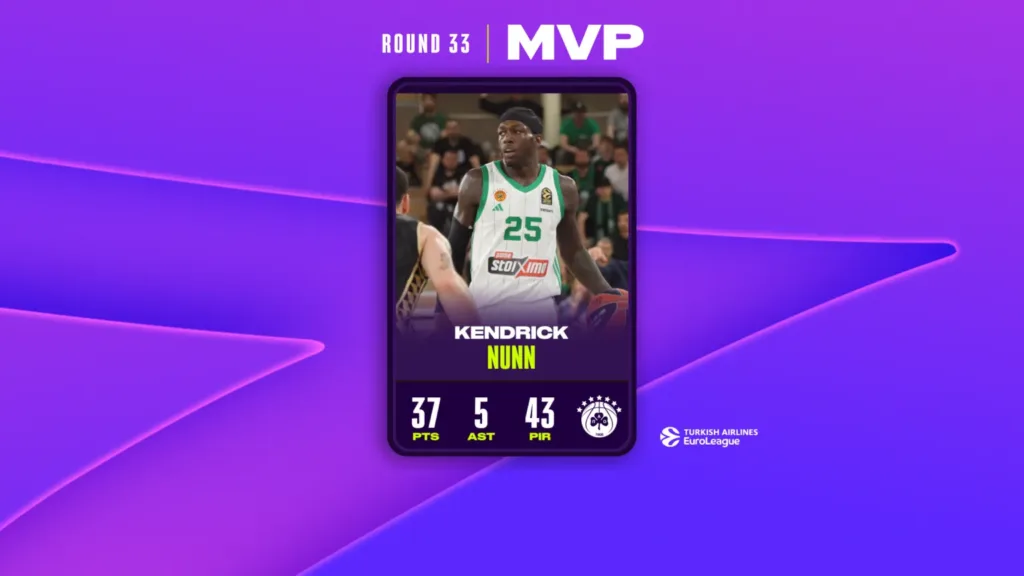 Nan MVP 33. kola Evrolige