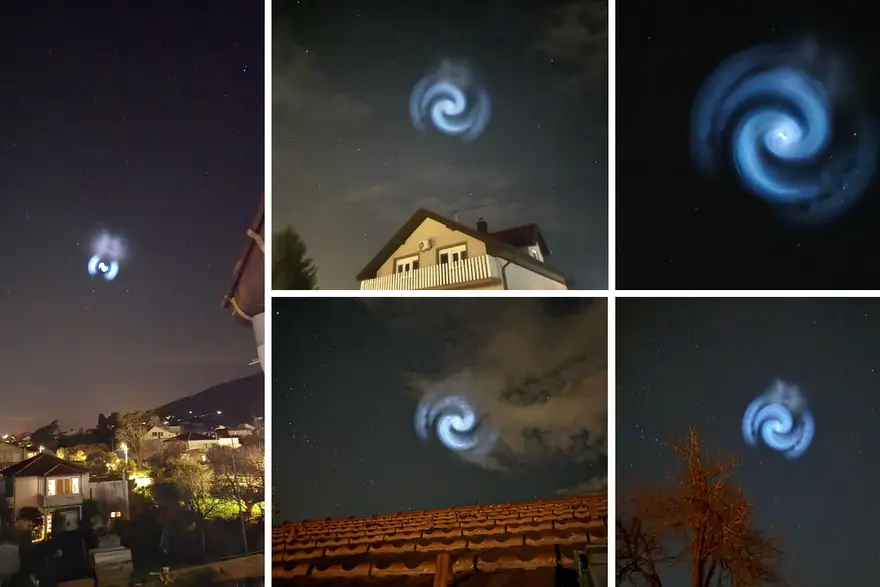 Hrvate šokiralo misteriozno plavo svjetlo