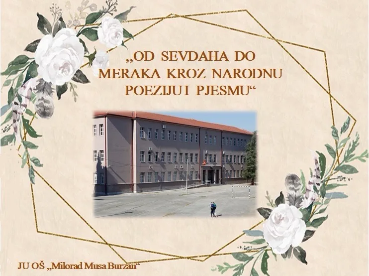 “Od sevdaha do meraka kroz narodnu poeziju i pjesmu” u biblioteci Radosav Ljumović