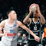 Budućnost nemoćna u Beogradu, Partizan trojkama do ubjedljive pobjede