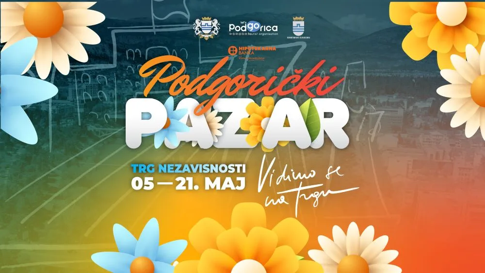 Večeras otvaranje proljećnog izdanja Podgoričkog pazara