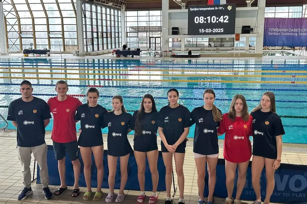 Crnogorski plivači osvojili četiri medalje prvog dana turnira u Novom Sadu