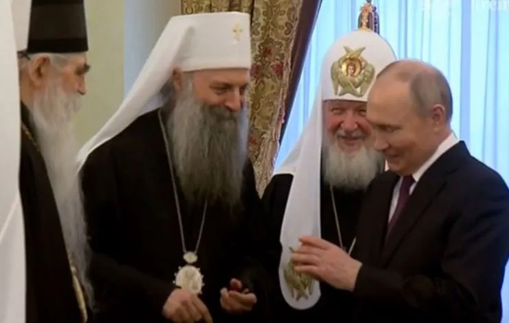 Patrijarh Porfirije razgovarao sa Putinom