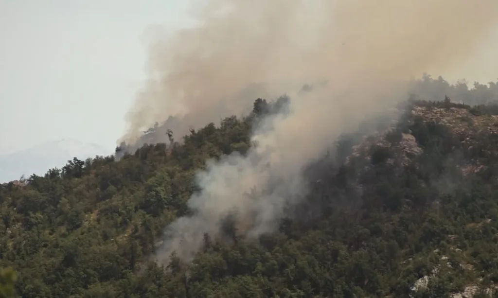 Požar na Obzovici i dalje aktivan, ekipe na terenu