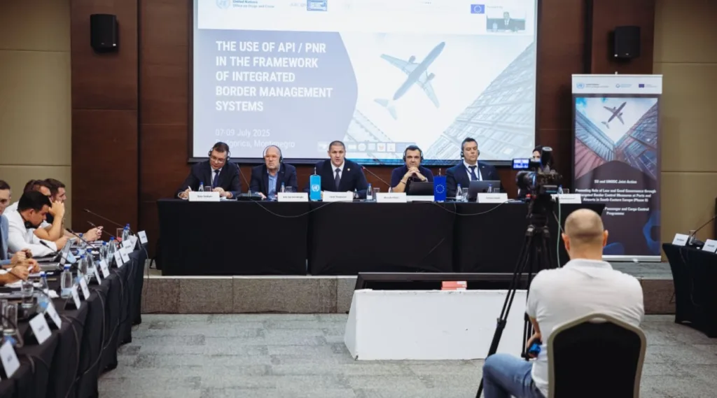 Šćepanović: Jačanje regionalne i međunarodne saradnje za sigurnije granice i borbu protiv kriminala