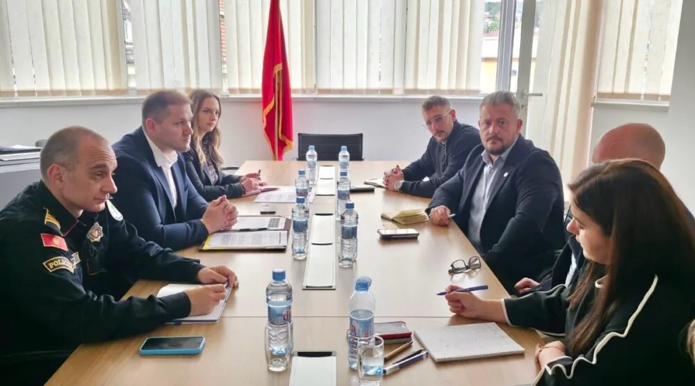 Šćepanović sa predstavnicima britanskog MUP-a: Zajedno još jače protiv prekograničnog kriminala