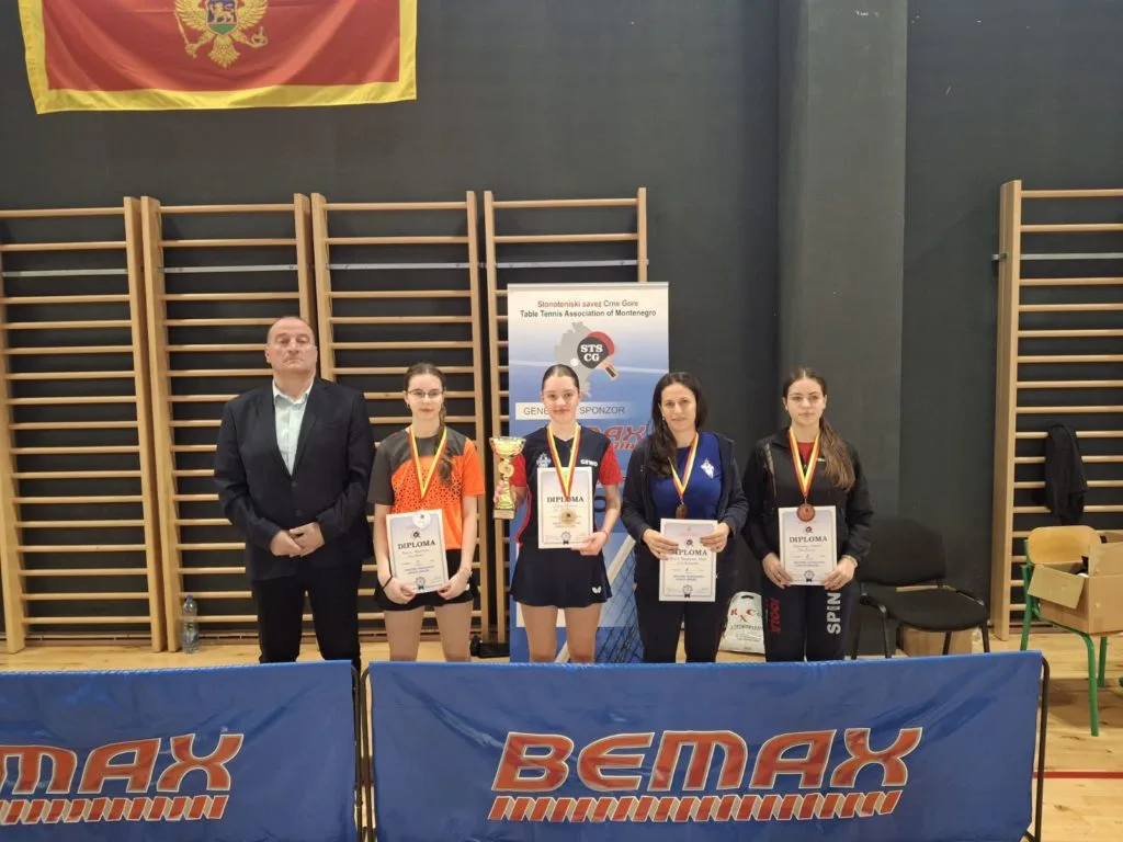 Kristina Šebek i Jakša Krivokapić novi seniorski prvaci Crne Gore