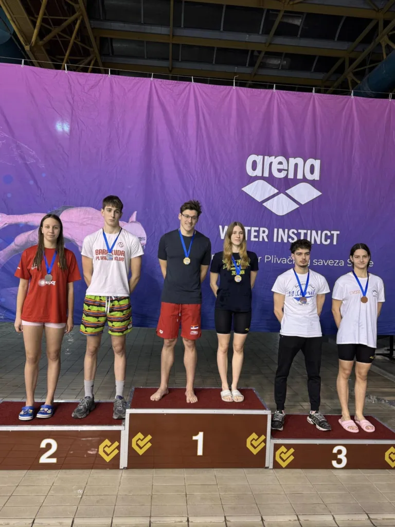 Još pet medalja i dva rekorda u Novom Sadu