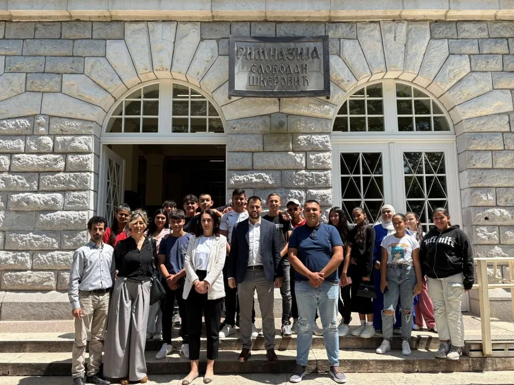 Mladi Romi u obilasku srednjih škola u Podgorici