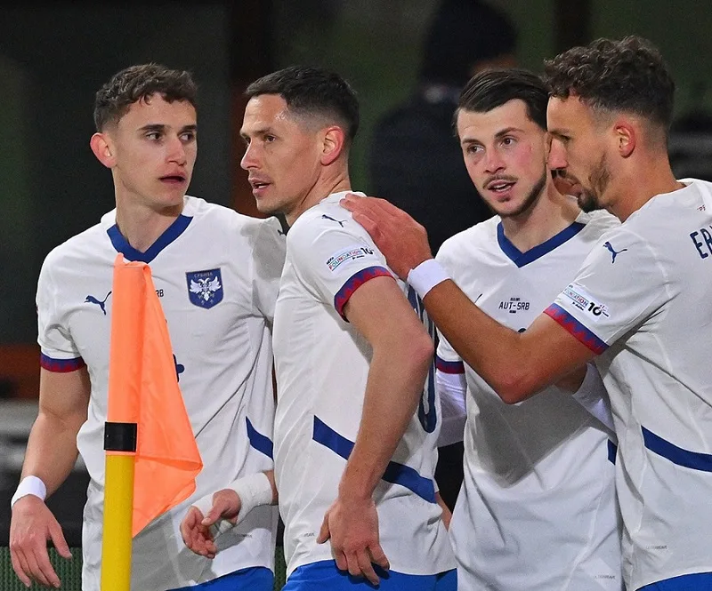 Remi Austrije i Srbije u Beču, evrogol Samardžića