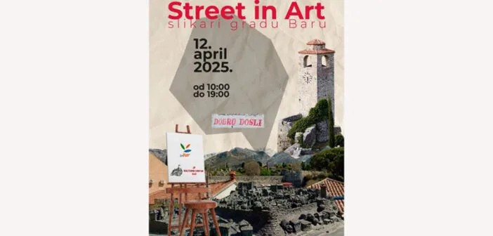 Street in art počinje u Starom Baru