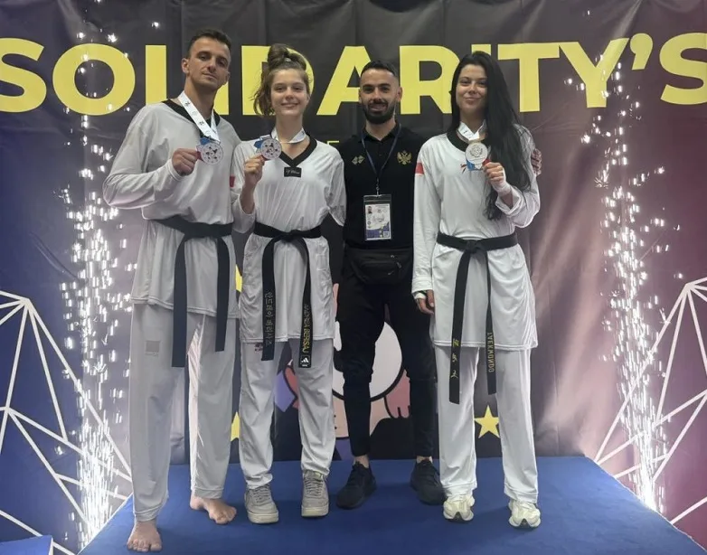 Crnogorskim tekvondistima pet medalja u Parizu