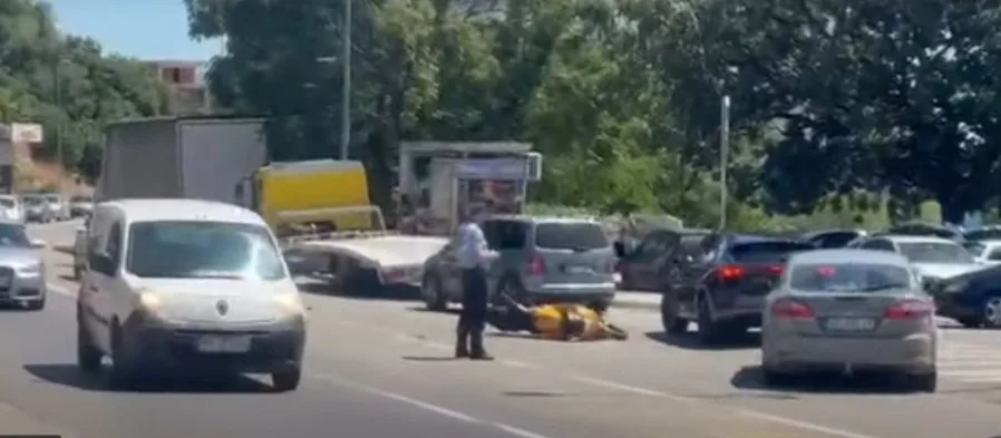 Udes u Sutomoru, povrijeđen motociklista