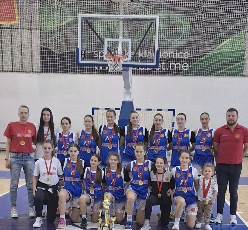 Kadetkinje Trebjese šampionke Crne Gore