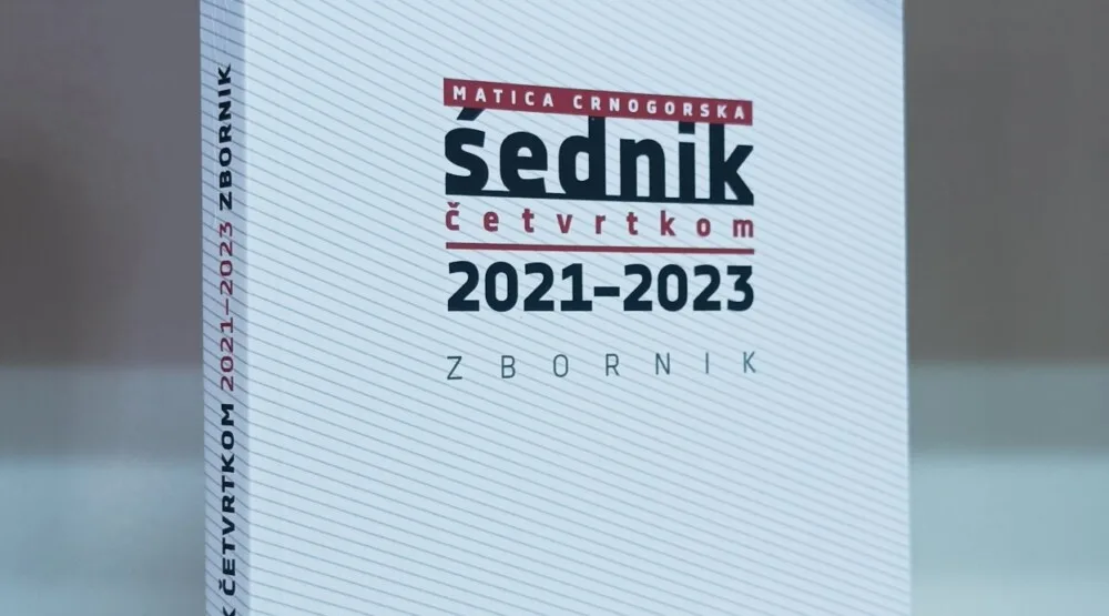 Objavljen drugi Zbornik razgovora “Śednik četvrtkom” u izdanju Matice crnogorske