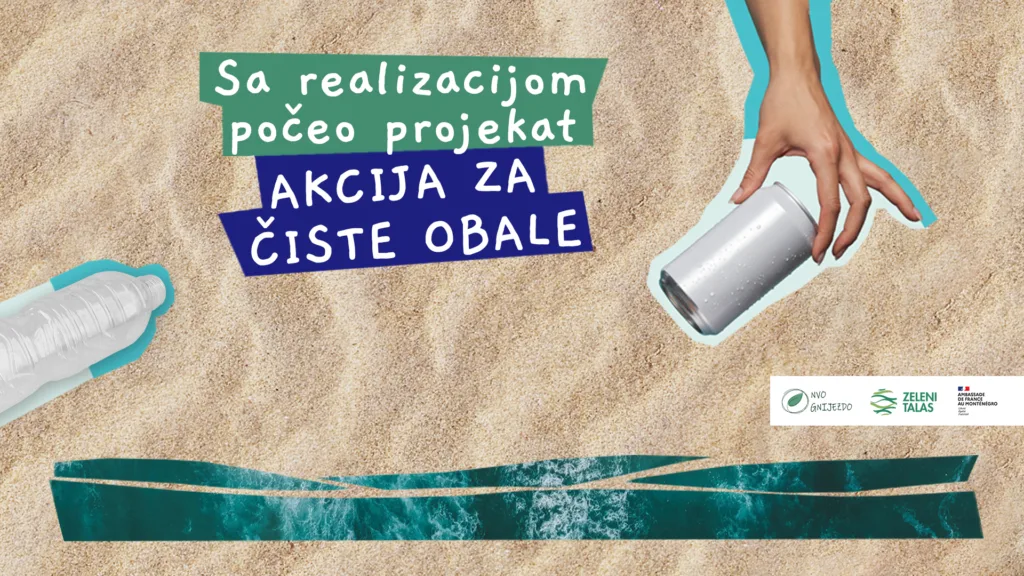 Počinje „Akcija za čiste obale“: Novi projekat protiv morskog zagađenja u Crnoj Gori