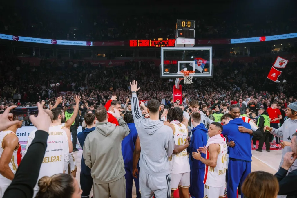 Polovičan učinak „Vječitih“ protiv Izraelaca: Zvezdin peti trijumf zaredom, Partizan pao uz zvuk sirene