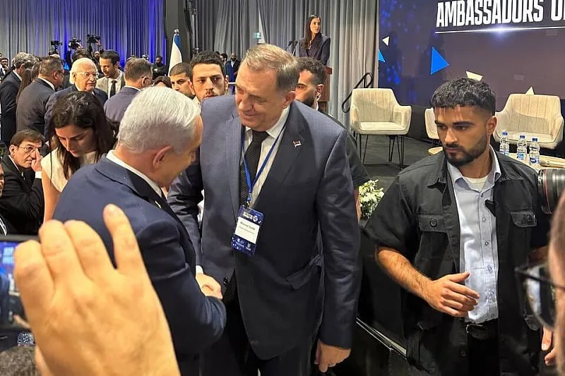 Dodik objavio fotografije susreta s Netanjahuom u Jerusalimu