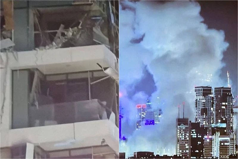 (VIDEO) Djelovi Tel Aviva u plamenu: Objavljeni prvi videosnimci štete koju su nanijeli iranski napadi