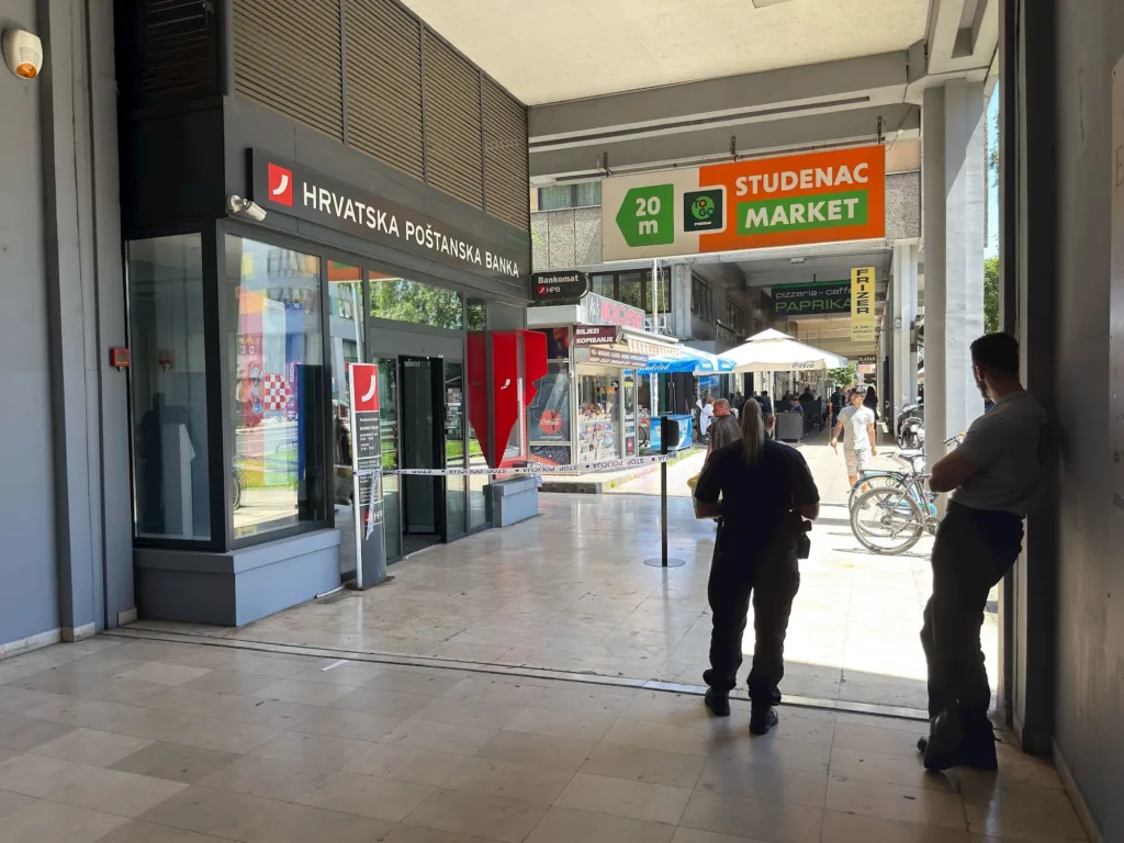 Opljačkana banka u Zagrebu