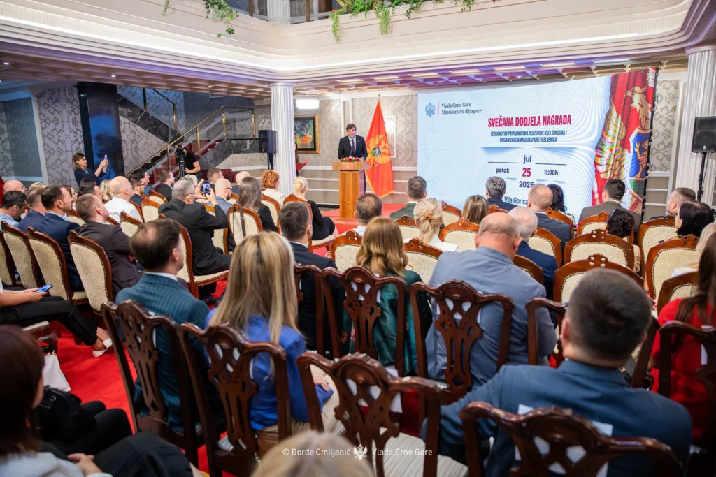 Nagrađeni pojedinci i organizacije iz dijaspore: Crna Gora živi u vama