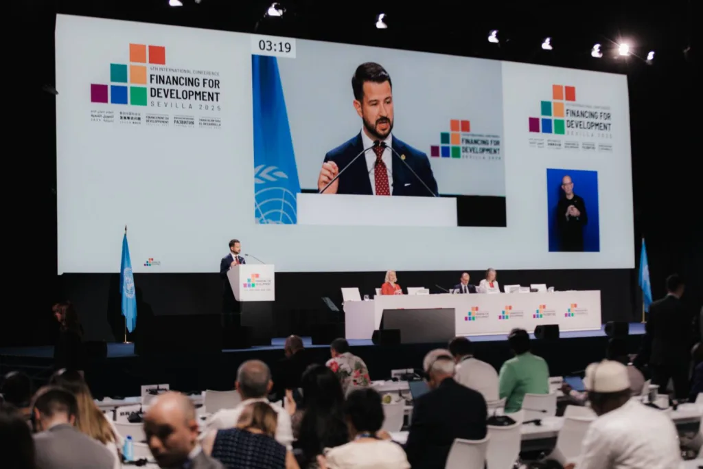 Milatović na Konferenciji UN-a u Sevilji: Održivi razvoj nije izbor, već put ka boljoj budućnosti