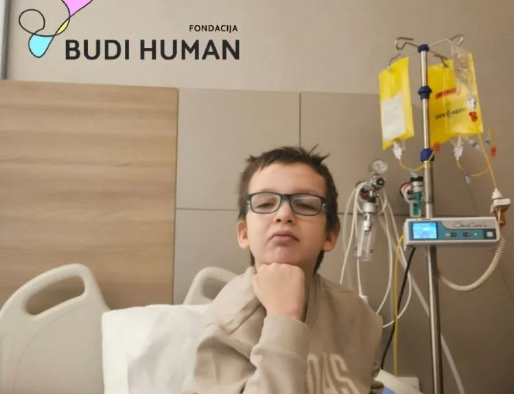 Fondacija „Budi human“ uplatila 7.500 eura za liječenje Feđe Alkovića
