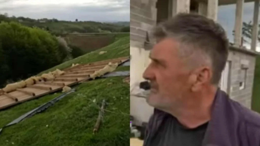 Krov mu odletio na komšijino zemljište, komšija mu ne da da ga vrati