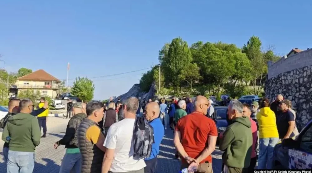 Danas najavljena dvosatna blokada magistralnog puta Cetinje – Podgorica