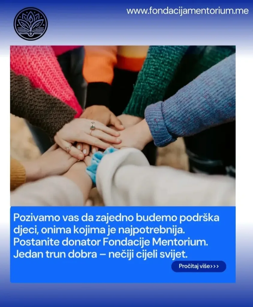 Fondacija Mentorium pokrenula inicijativu “Prijatelji Fondacije”