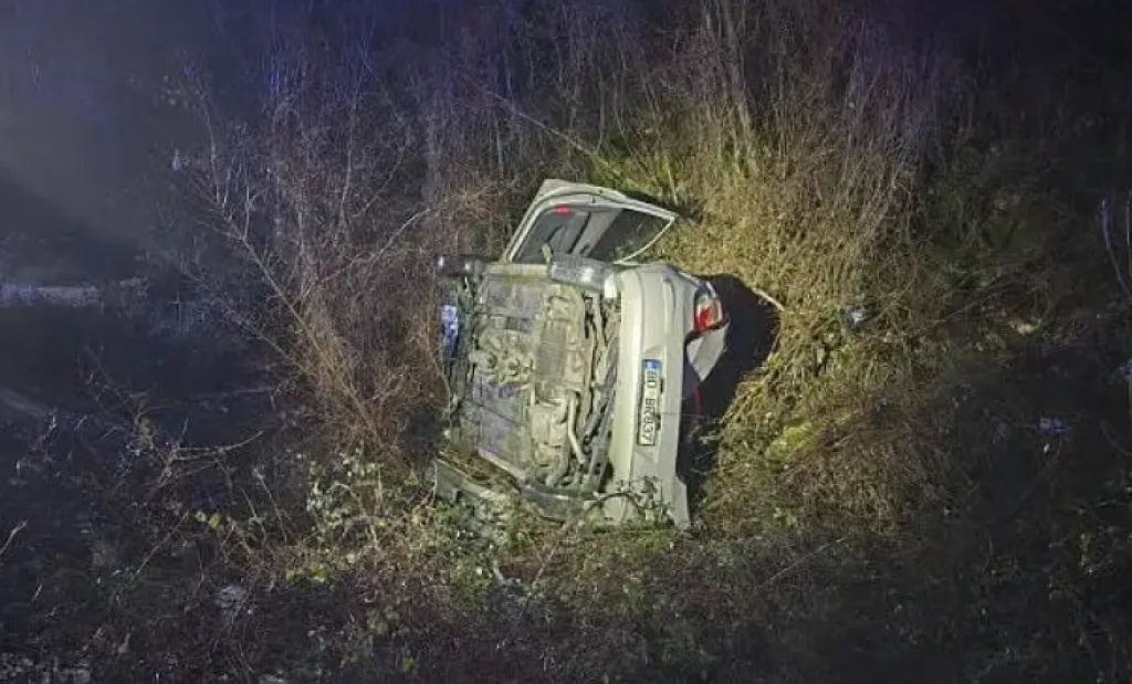 Obzovica: Vozilo sletjelo s puta, povrijeđena jedna osoba