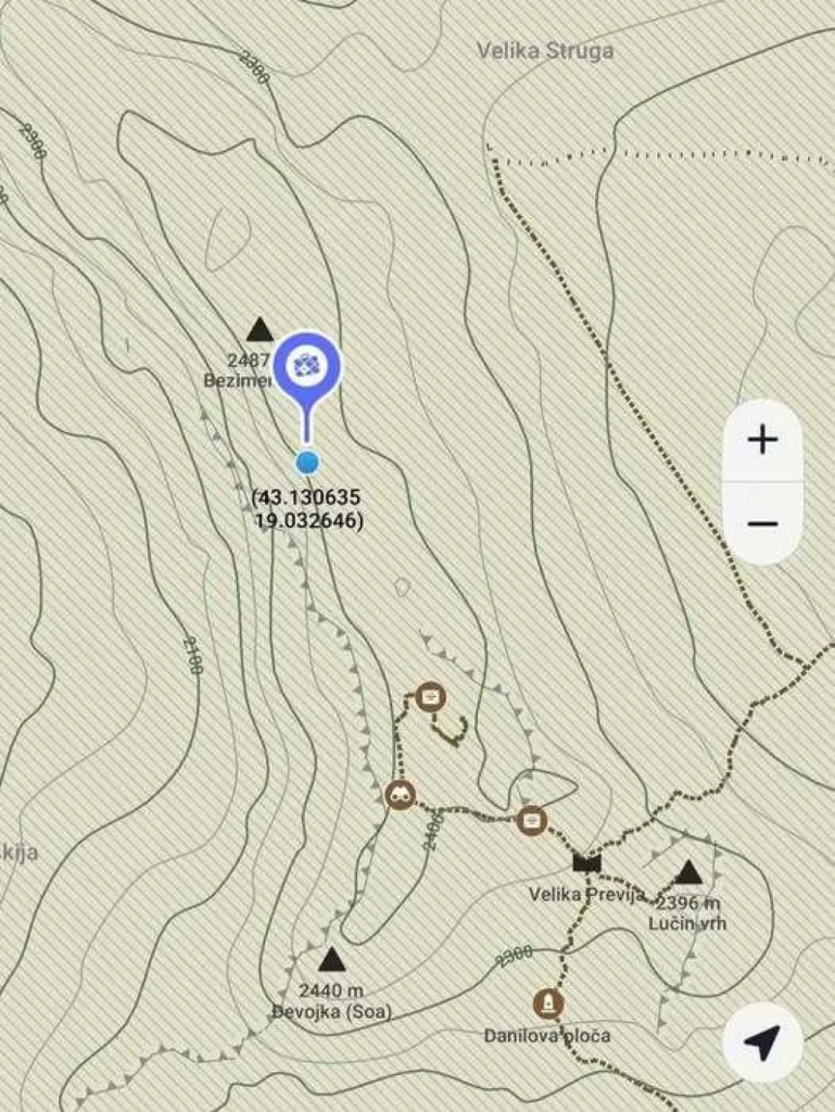 Dvoje njemačkih turista zaglavljeno u stijeni između Bogotovog kuka i Bezimenog vrha