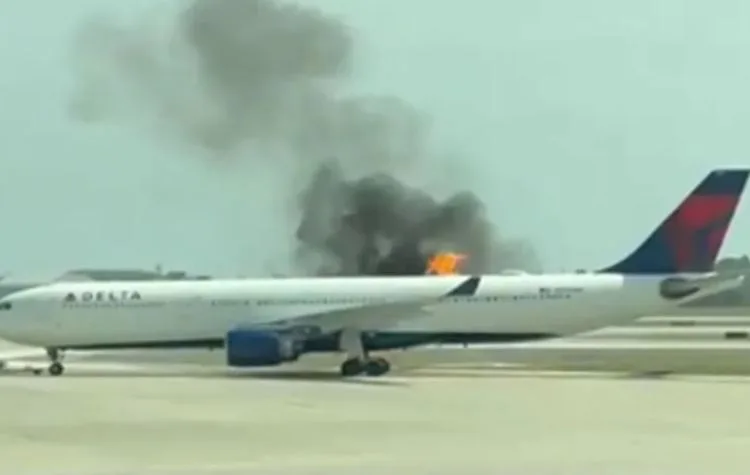 Avion se zapalio na Floridi prije polijetanja, putnici hitno evakuisani