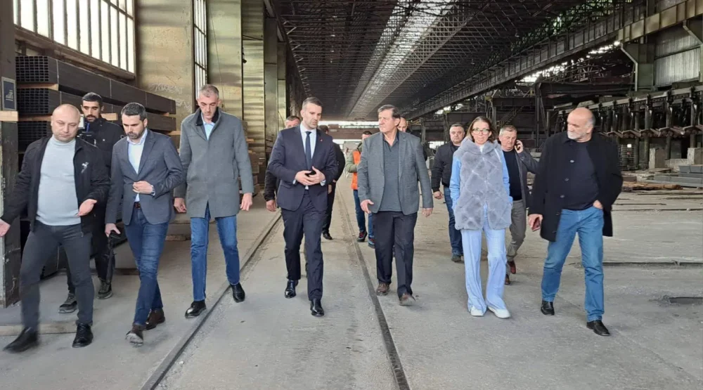 Spajić: Trebaće mnogo snage i još poduhvata da se Željezara do kraja aktivira