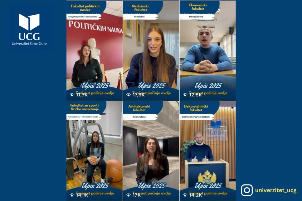 Kampanja Upis 2025: Tvoj put počinje ovdje ostvarila preko 330.000 pregleda do sada